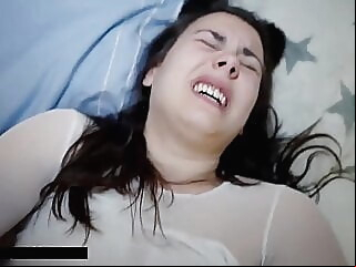 Cute little slut gets fucked in all holes amateur anal hardcore video